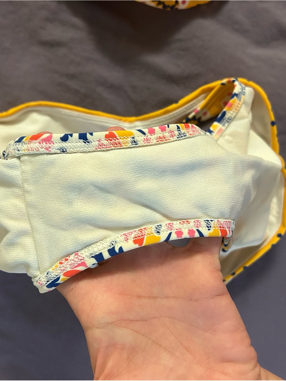 BODEN Yellow Floral Bikini Set with Matching Cover-Up - Picture 8 of 10
